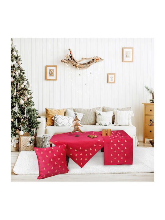 Ilis Home Kariert Red 85x85cm