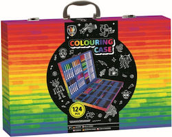 Colors Set Multicolored Case 124 Pieces