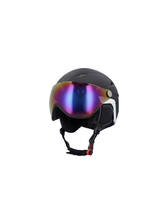 CMP Παιδικό Κράνος για Σκι & Snowboard σε Μαύρο Χρώμα