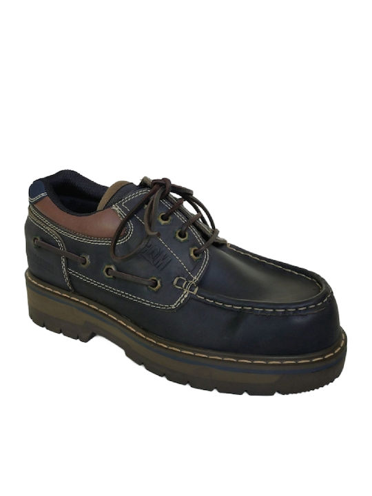 Men's Leather Moccasins Black