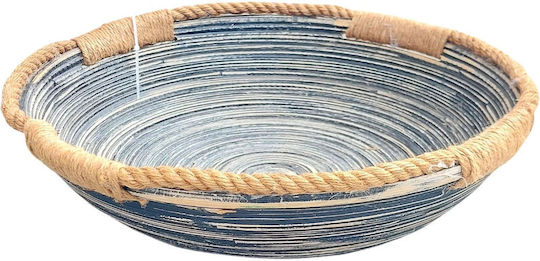 Platou Decorativ Albastru 1buc 37x10buc