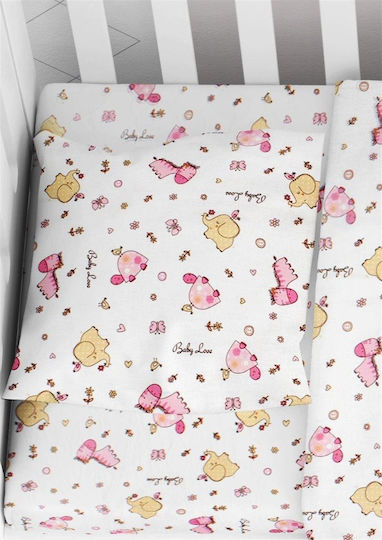 Dimcol Baby Cotton Pillowcase Multicolour 45x35cm
