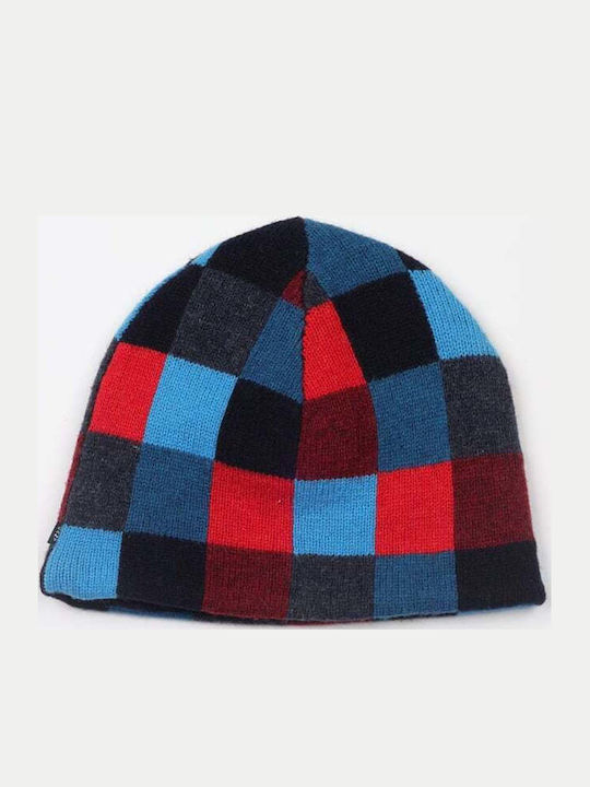 Beanie Unisex Σκούφος Πλεκτός σε Μπλε χρώμα