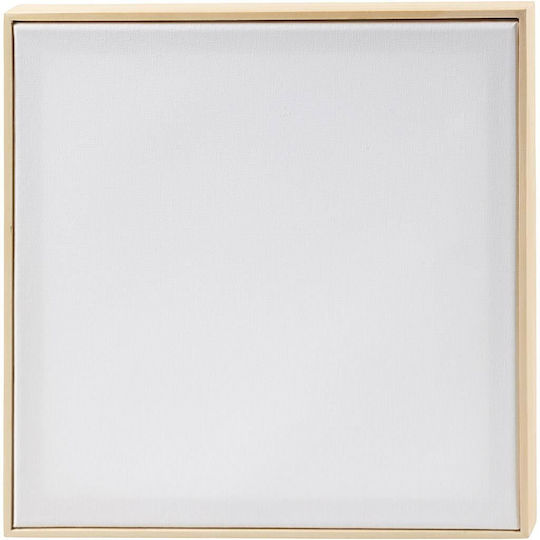 Ramă Canvas Întinsă Dimensiune 30x30 Cm 280 G Alb 257330