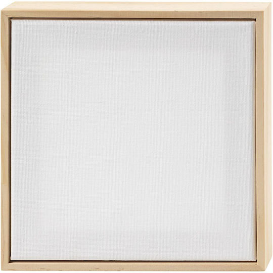 Set Pânză Pe Șasiu Dimensiune 15,8x15,8 Cm 280 G Alb 25726
