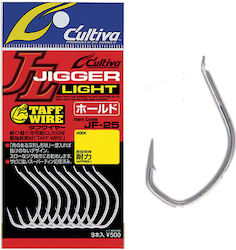 Cultiva Куки За Риболов Jigger Light Jf-25 #3/0 Cultiva Куки За Риболов Jigger Light Jf-25 #3/0