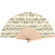 Agifty Beige Fan 23cm