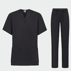 bwell Unisex Gray Pants & Blouse Set
