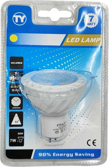 LED-Lampe 7W Warmes Weiß 630lm