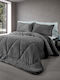 Saint Clair Duvet Cover Queen 220x240cm Carbon 660 GSMGsm
