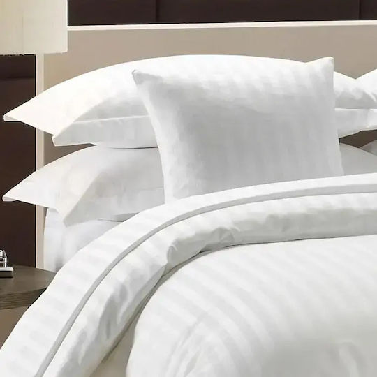 Mattex Hotel Pillowcase Striped 72x52cm.