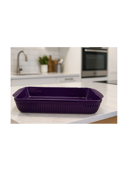 Galifas Porcelain Rectangular Heat-Resistant Cookware 4000ml