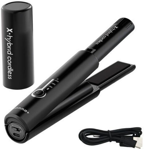 GammaPiu X Hybrid Cordless Πρέσα Μαλλιών με Κεραμικές Πλάκες