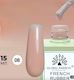 Global Fashion Base Coat / Top Coat για Απλά Βερνίκια Rubber 15ml 08