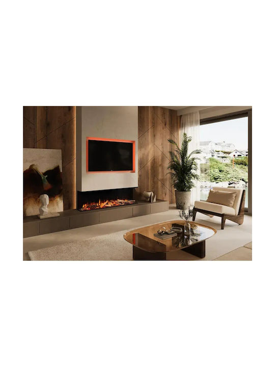 Charlton & Jenrick Irange I1500e Deep Wall Mounted Electric Fireplace 1500W Black