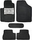 Auto Gs Set of Front and Rear Mats 5pcs Black