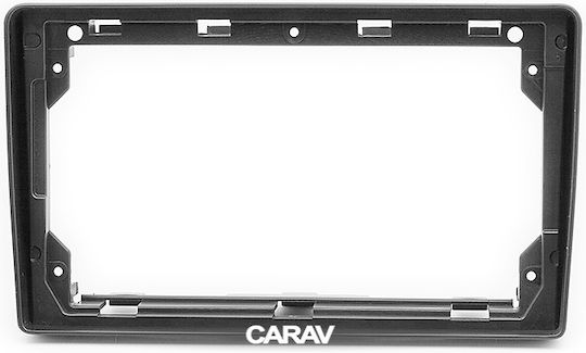 CARAV Industries Inc. DIN Fascia Panels 2 Din for Chevrolet C3 Picasso Citroen Berlingo / C2 / C3 / C3 Picasso / C4 / C4 Picasso Corvette C2 / C3 / C4 Fiat Scudo Jaguar MK II Peugeot Expert Toyota Proace Volkswagen CC