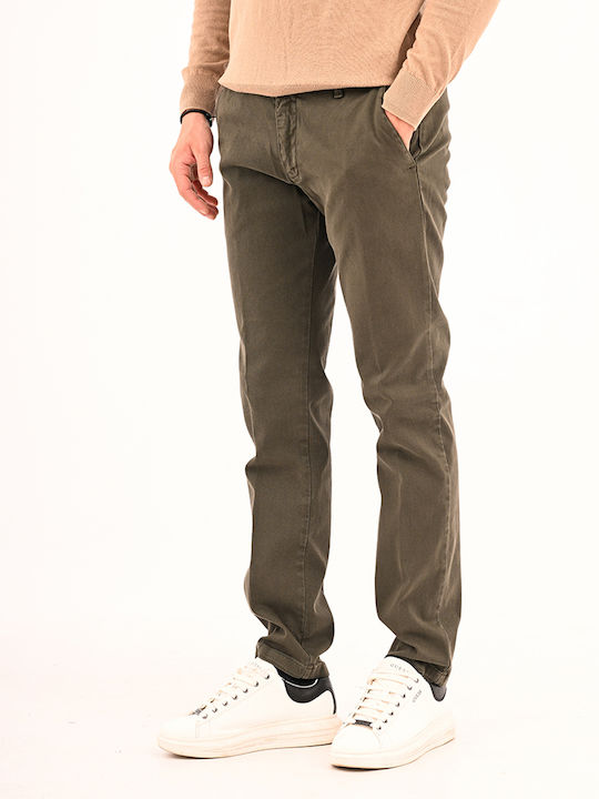 Fourten Industry Trousers Chino Army Green