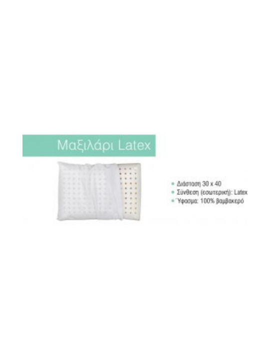 Bebe Strom Βρεφικό Μαξιλάρι Ύπνου Latex 30x40εκ.