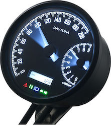 Daytona Digitales Motorrad-Tachometer