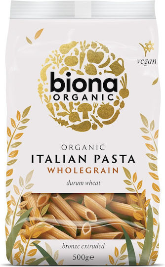 Biona Πένες Ολικής Άλεσης Vegan Βιολογικές 500gr