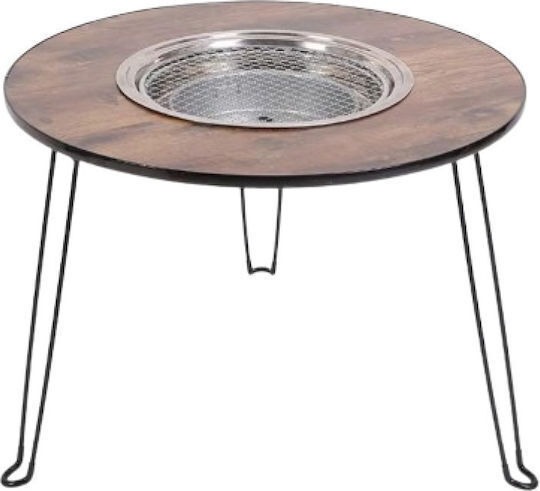Portable Charcoal Grill 60x60cm