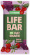 Lifebar Organic Oat Energy Cereal Bar with Cranberry 40g