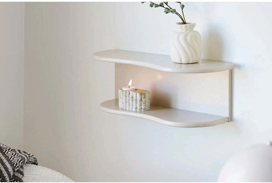 Raft Perete Botta 44x17.5x18cm Off White Raft Perete Botta 44x17.5x18cm Off White