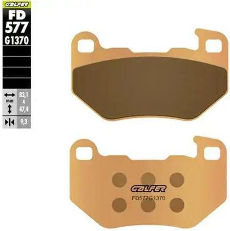 Galfer Tampoane Metalice Fd577g1370 1 Set 1 Etrier