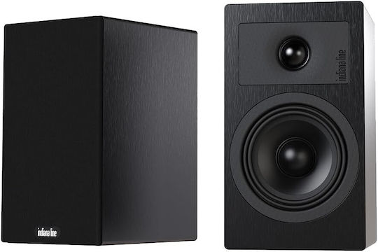 Indiana Line TESI 2 Pereche Boxe Hi-Fi Bookself 80W 2 Nr. de șoferi L14xA18xÎ24.5cm. Negru
