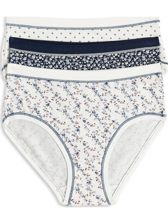 Cotonella Midi Βαμβακερά Women's Slip 3Pack