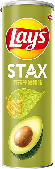 Lay's Stax Mustard Avocado Flavor 90gr