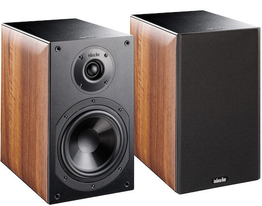 Indiana Line Nota 260 XL Pereche Boxe Hi-Fi Bookself 100W 2 Nr. de șoferi Light Walnut