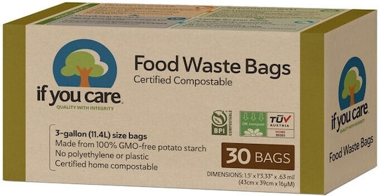 If You Care Trash Bags 30pcs Beige