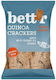 Bettr Crackers ecologici cu cu 60% Cacao și Sare 100gr