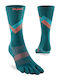 Injinji Lightweight Running Socks Green 1 Pair