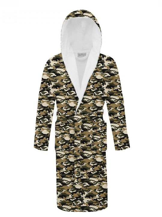 Carmel Halat de baie cu Glugă Camouflage 400gr/m²
