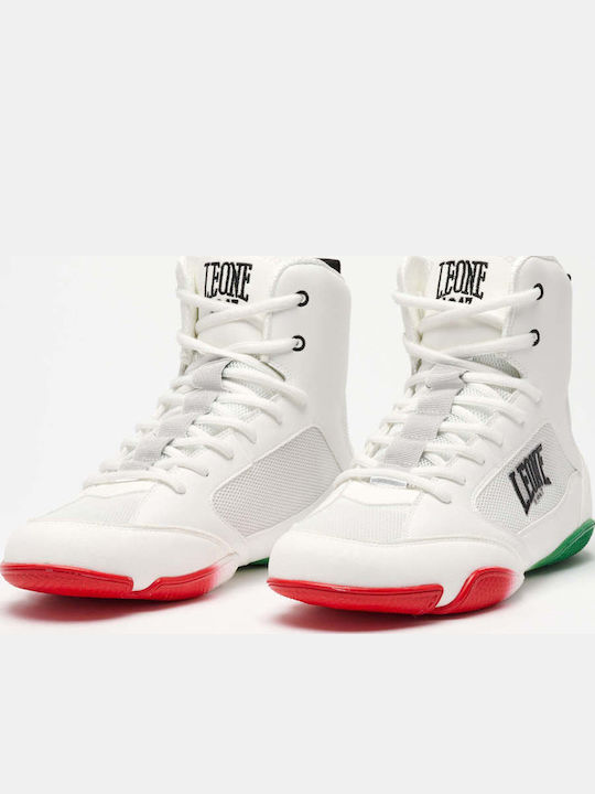 Leone 1947 Boxing Shoes White