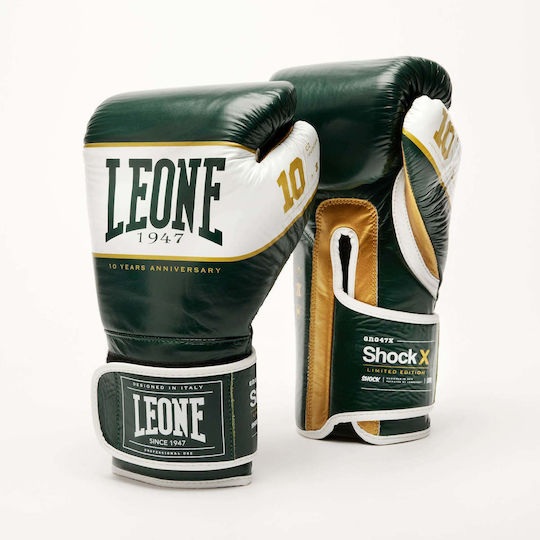 Leone 1947 Mănuși de Box din Piele pentru Competiție Verzi