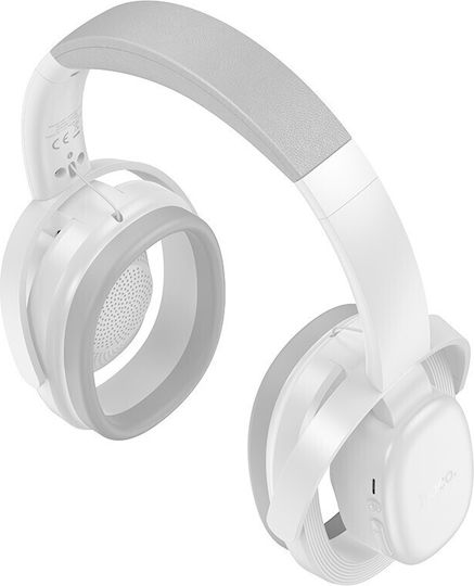 Hoco W67 Kabellose Bluetooth Über Ohr Kopfhörer mit 32 Stunden Wiedergabezeit Weiße