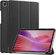 Flip Cover Rezistentă Negra (Lenovo Tab One 8.7)