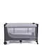 Kinderkraft Leody Laufstall Mit Matratze Grau 126x76cm