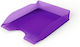 Tavă Pentru Documente Durable Transparentă Violet