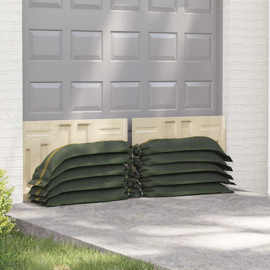Vidaxl Σακιά Άμμο 25 Pcs Πράσινο 120 X 27 Εκ Hdpe