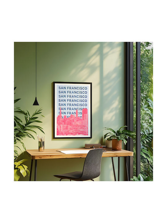 Poster San Francisco Pop Art Pst25516 21cm X 30...