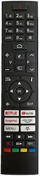 Universal Remote Control Compatible Telefunken Tv Original Design Unitronic 1721compu20250304