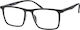 Brilo Herren Lesebrille +2.00 in Schwarz Farbe BR130BLACK2.00