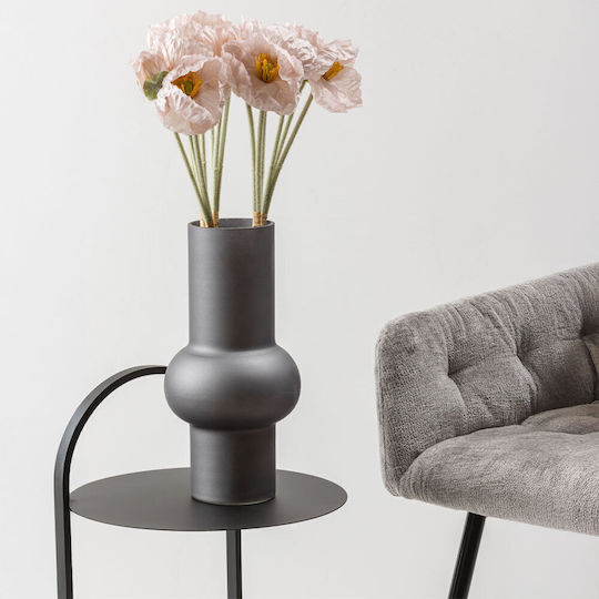 Poppy Λουλουδι Τεχνητο 61 Polyester Ροζ Ανοιχτο Σετ 12 Τμχ 030890 Polyester