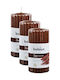 Bolsius Decorative Candle 3pcs