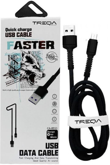 Treqa Charging Usb USB-A to Lightning Cable 1m (CA-8912)